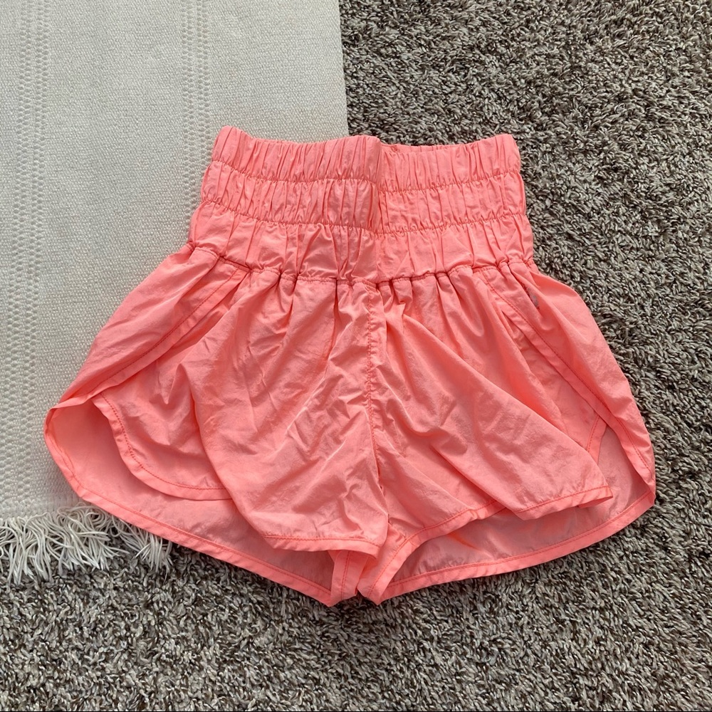 Free People Papaya Punch The Way Home Shorts!